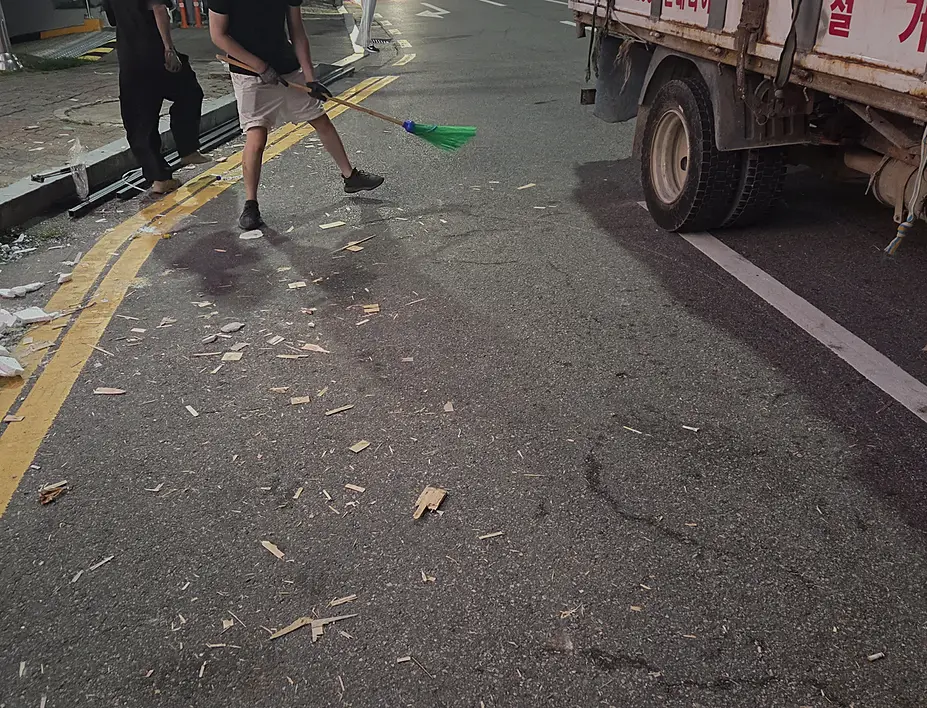 용산구 오피스텔 1톤 폐기물 인테리어·공사 폐기물